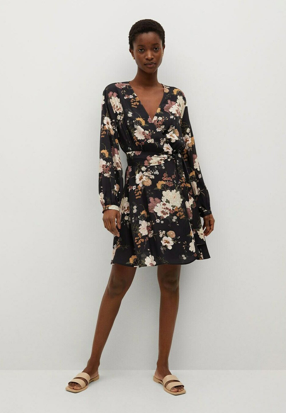 Mango BEST - Day dress - zwart/black 
