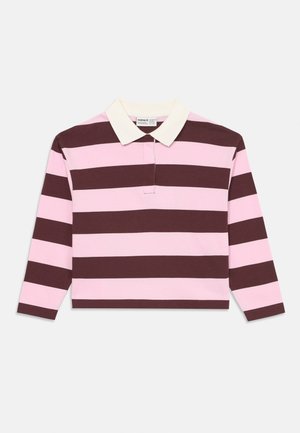 NKFOLLIE STRIPE POLO - Majica z dolgimi rokavi - nosegay