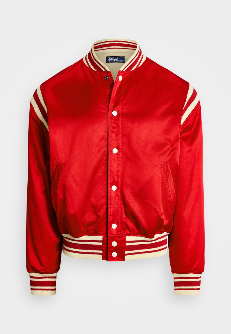 Polo Ralph Lauren POLO BALL SATIN RALLY JACKET - Bombertakki - ralph red