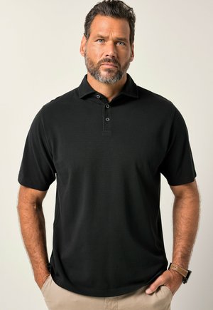 SHORT SLEEVE CUTAWAY COLLAR VINTAGE LOOK - Poloshirts - black