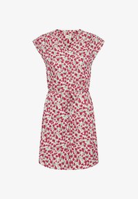 Ichi Raspberry Ichi Lange Jurk ICHI IHAYA Jurk Multi Flower/rood