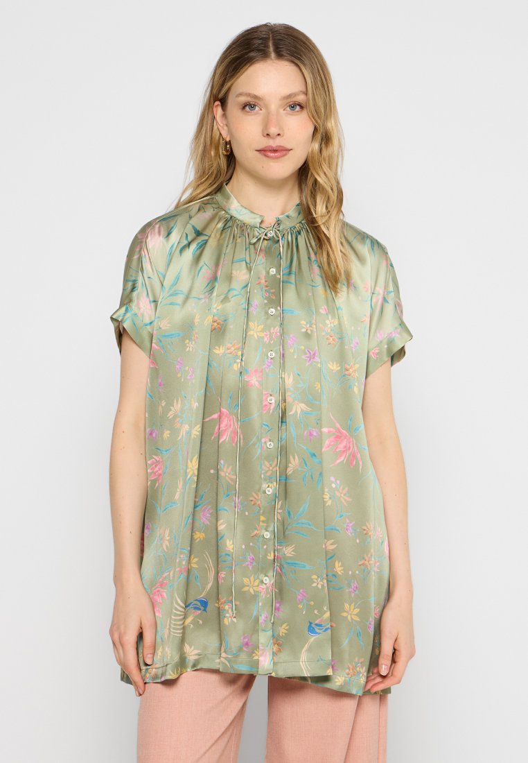 ASPESI Blouse lichtgroen