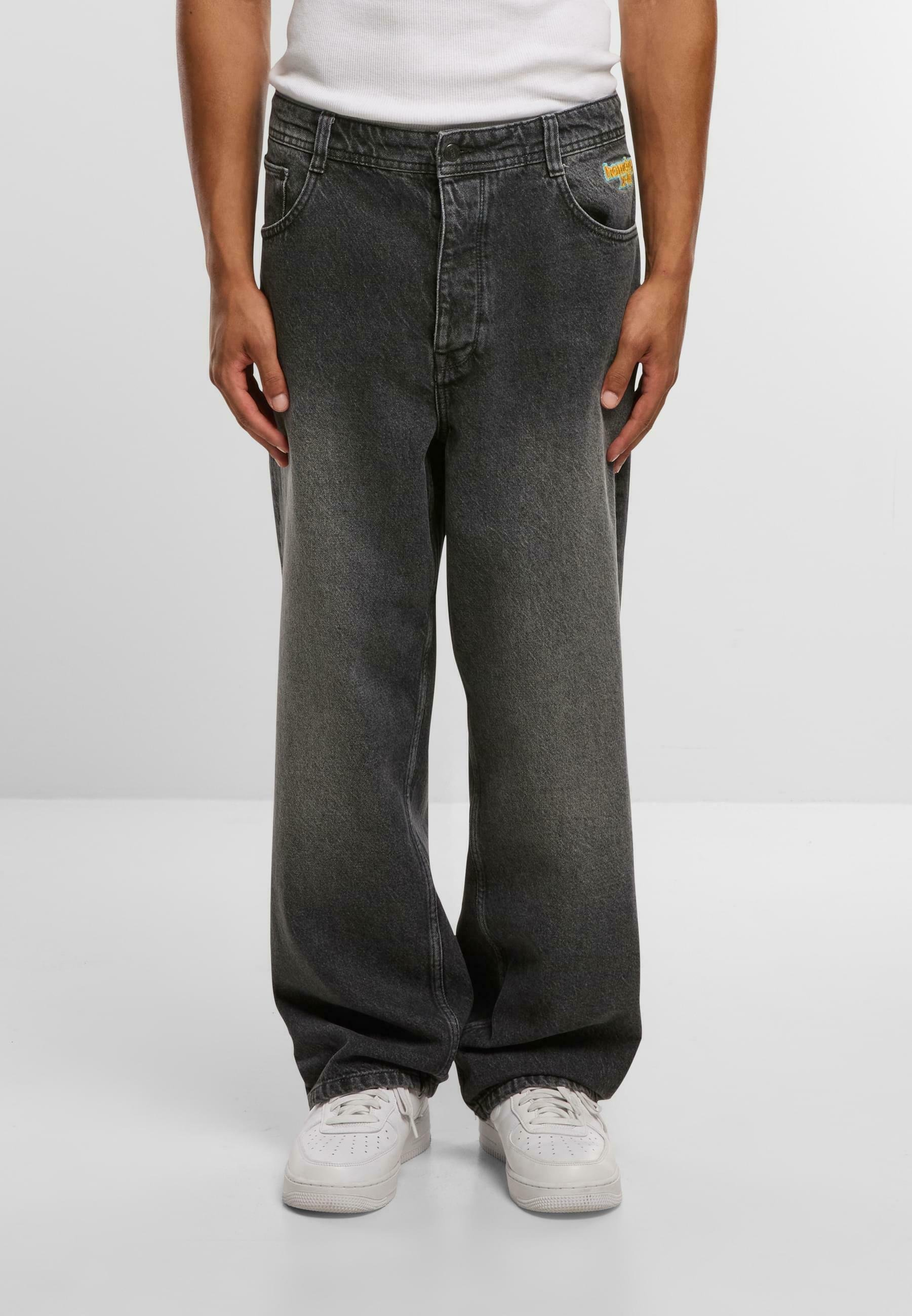 Homeboy X-TRA VINTAGE - Baggy Jeans - vintage black/black - Zalando.ie
