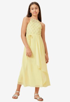 REGULAR FIT - Cocktailkleid/festliches Kleid - lemon yellow