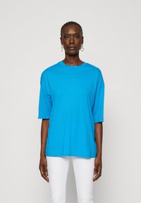 Even&Odd Tall 2 PACK - Pamata T-krekls - blue/black