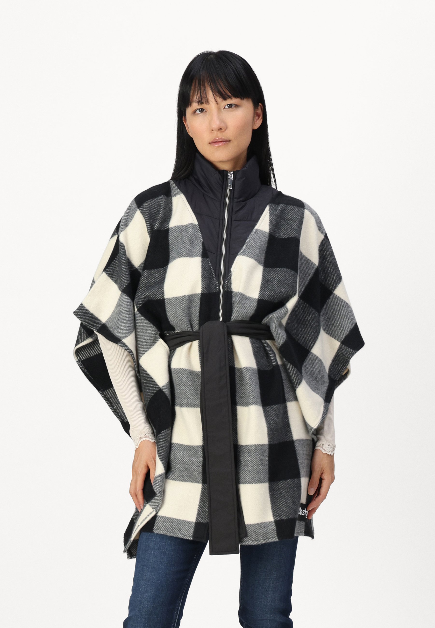 Desigual PONCHO WOLGERY MILAN - Mantella - Black/nero - 8