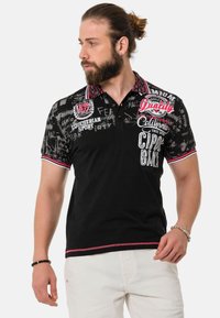 Cipo & Baxx Poloshirt - black