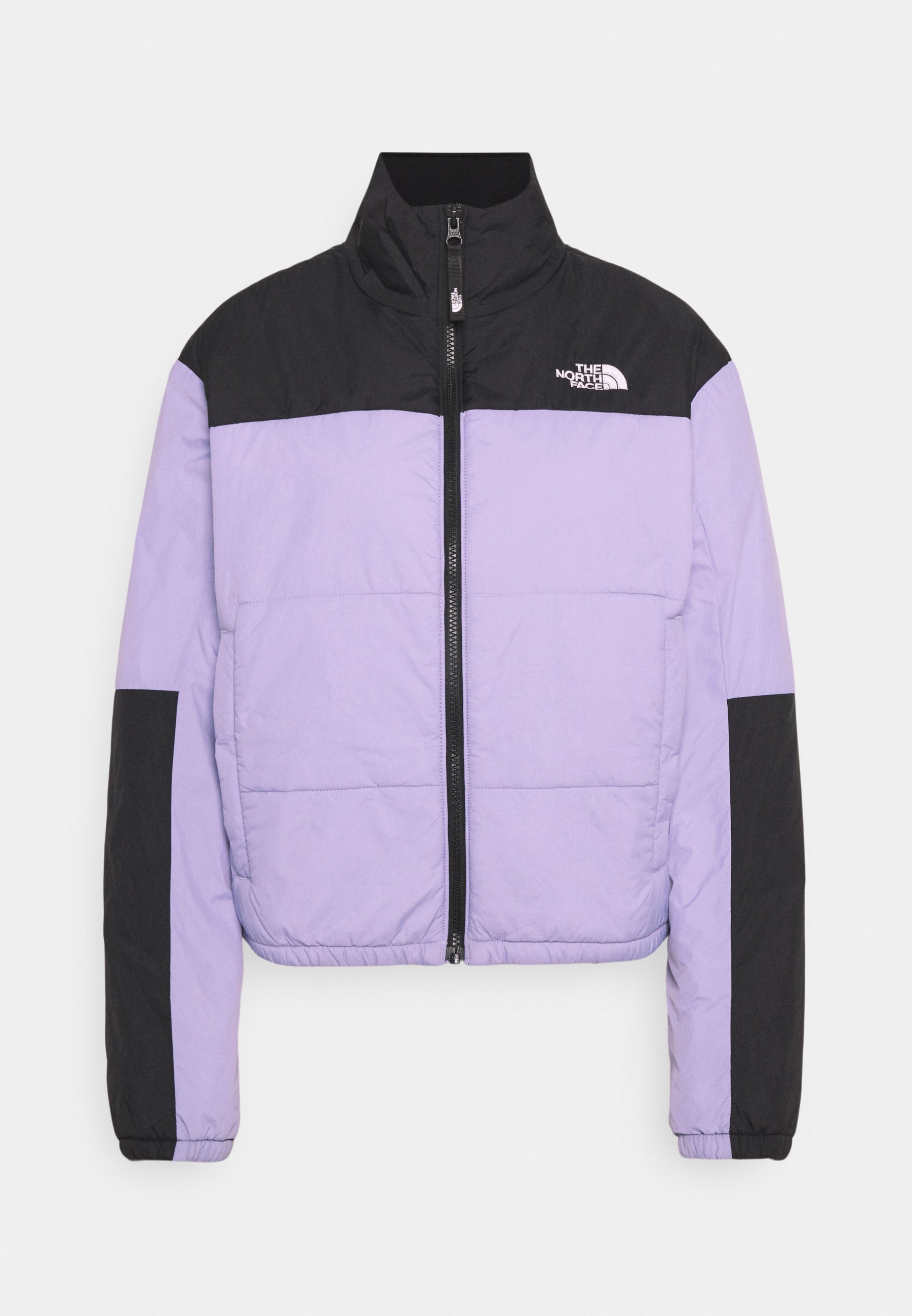 light purple north face jacket
