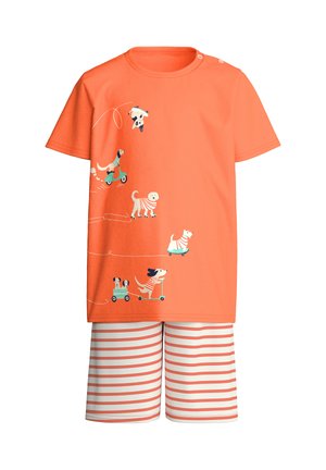 SCOOTER KURZ SET - Pyjama - fresh salmon