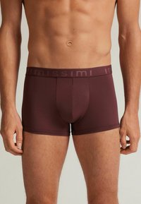 IUMAN Intimissimi Uomo MIT LOGO - Boxerkalsong - bordeaux j red stone