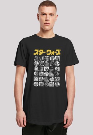 STAR WARS JAPANESE CHARACTER THUMBNAIL - Print T-shirt - black