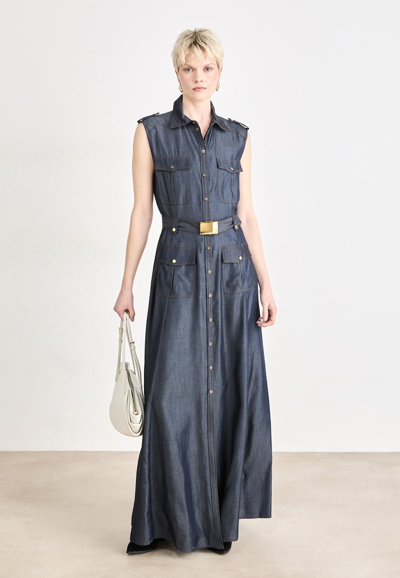 MARCIANO BY GUESS CARLA LONG DRESS - Denim dress - dark blue/dark-blue denim - Zalando.co.uk MARCIANO BY GUESS CARLA LONG DRESS - Denim dress - dark blue/dark-blue denim - Zalando.co.uk