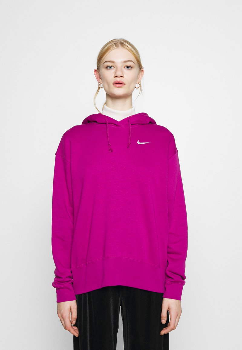 Nike Sportswear HOODIE TREND - Hoodie - cactus flower/white/pink ...