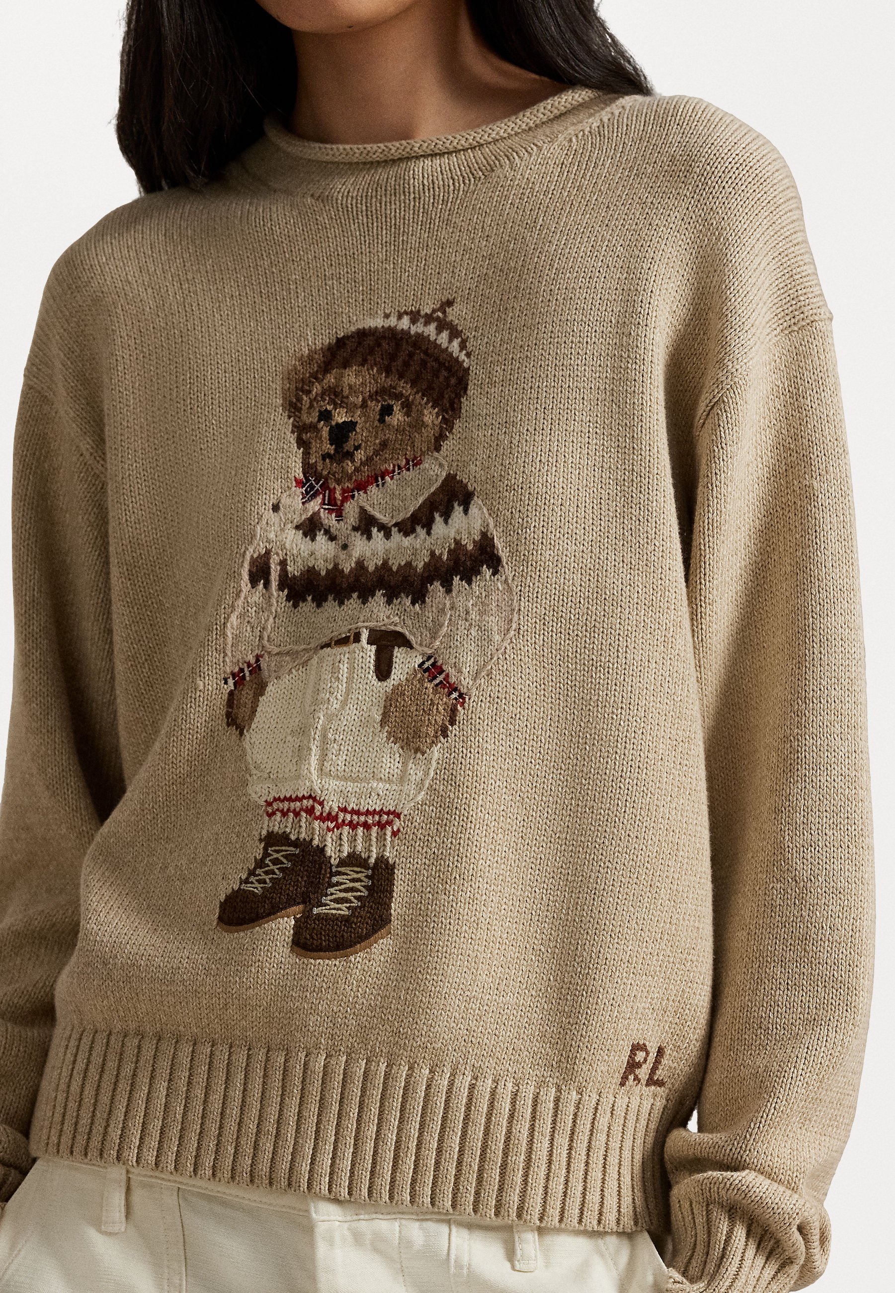 Polo Ralph Lauren POLO BEAR ROLLNECK SWEATER - Camisola - dark