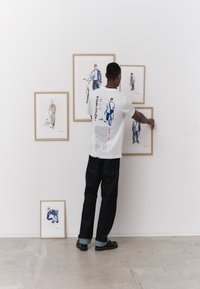 Gabba DUNE KAY  - Trükipildiga T-särk - white