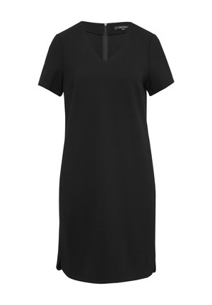 comma MIT V-AUSSCHNITT - Day dress - schwarz