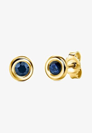 DIAMANT L'ÉTERNEL, 14 KARAT 585 SAPPHIRE 0 096CT - Kolczyki
