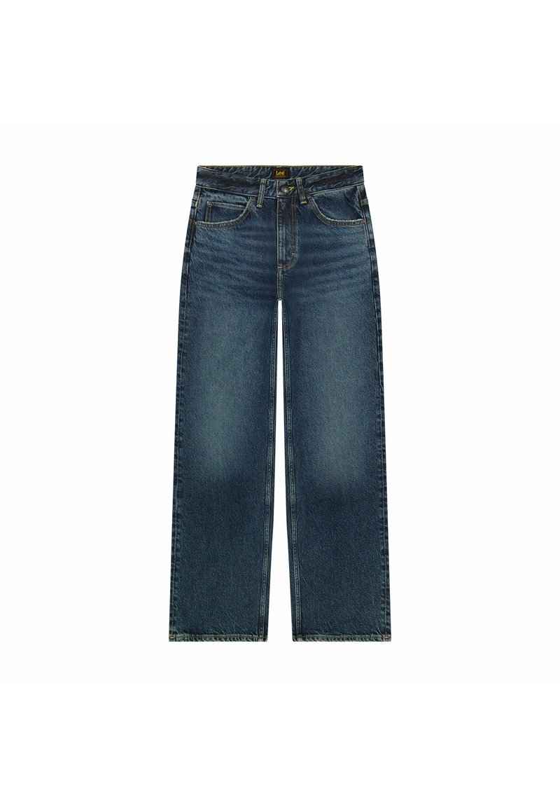 Lee Wijde jeans blauwgrijs