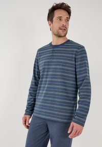 Damart - Pyjama Thermolactyl en maille interlock - Gris Imprimé Gris imp. - Prêt-à-Porter