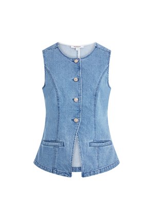 Morgan, Chaleco - denim double stone