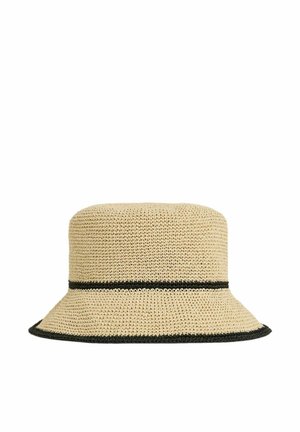 EDITH TIPPED BUCKET - Cappello - natural