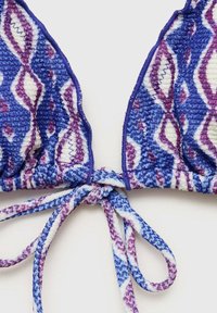 Mango Kids BEDRUKTE SET - Bikini - blue
