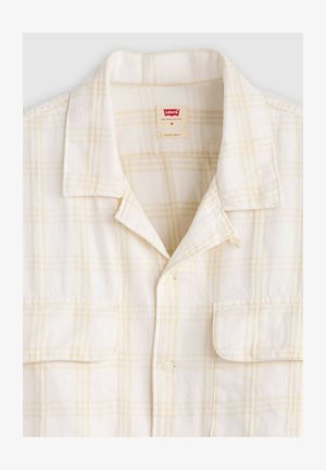 Levi's®, BOXY UTILITY CAMPSHIRT ATKINS PLAID EGRE - Vapaa-ajan kauluspaita - atkins plaid egret - neutrals