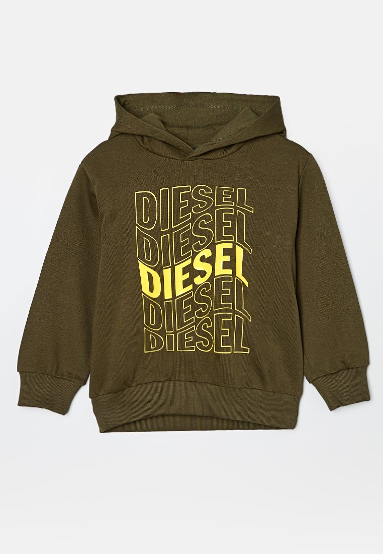 Diesel Hoodie olijfgroen