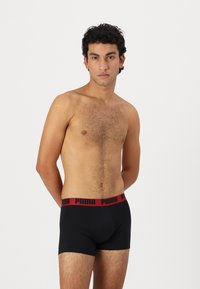 Puma MEN EVERYDAY 6 PACK - Boxer alsónadrág - red/teal/forest