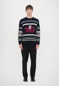 Iceberg MAGLIA GIROCOLLO - Strickpullover - blu classico