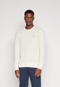 Tommy Hilfiger CHAIN RIDGE C NECK - Jumper - calico