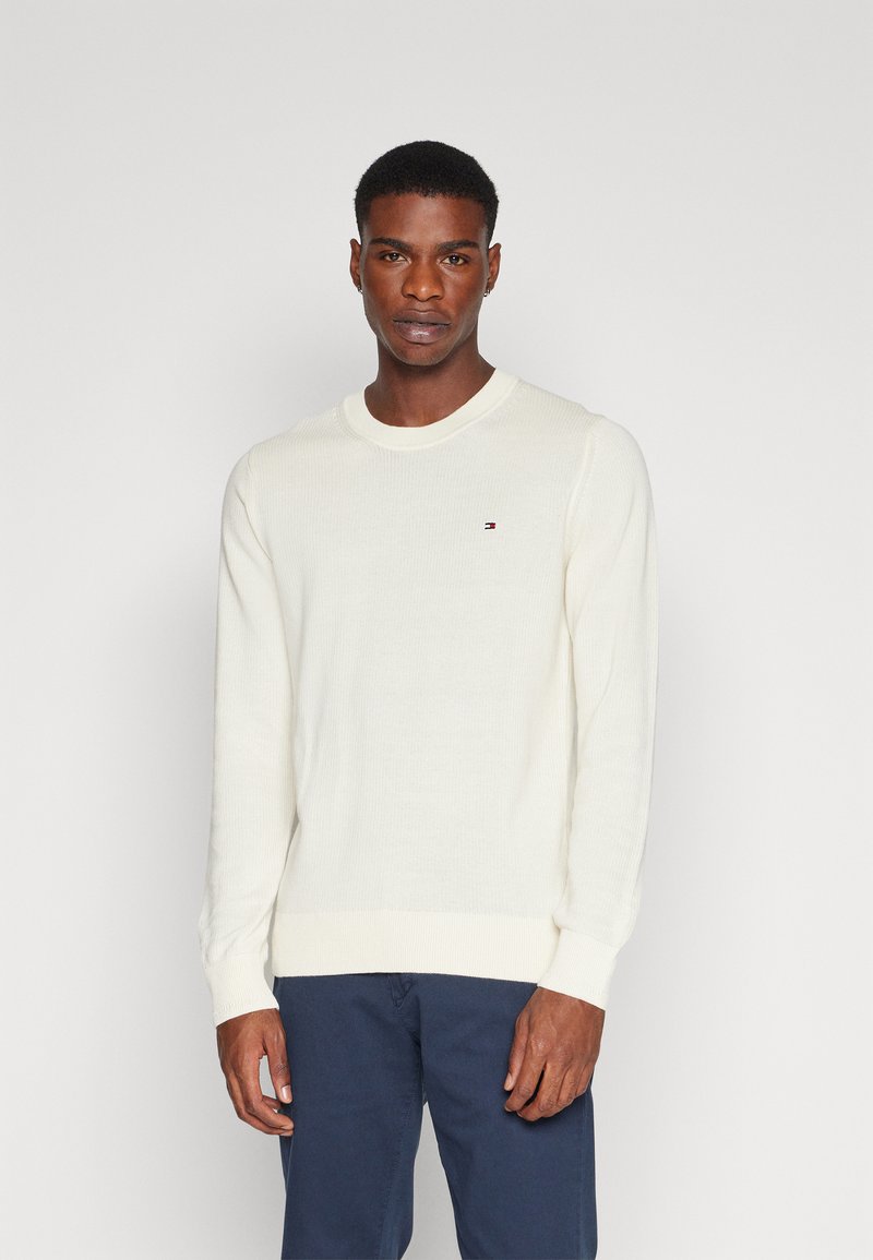 Tommy Hilfiger CHAIN RIDGE C NECK - Jumper - calico