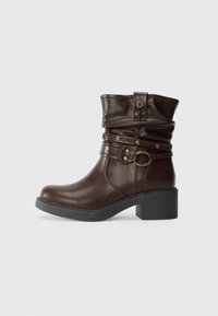 Bottines compensées - dark brown