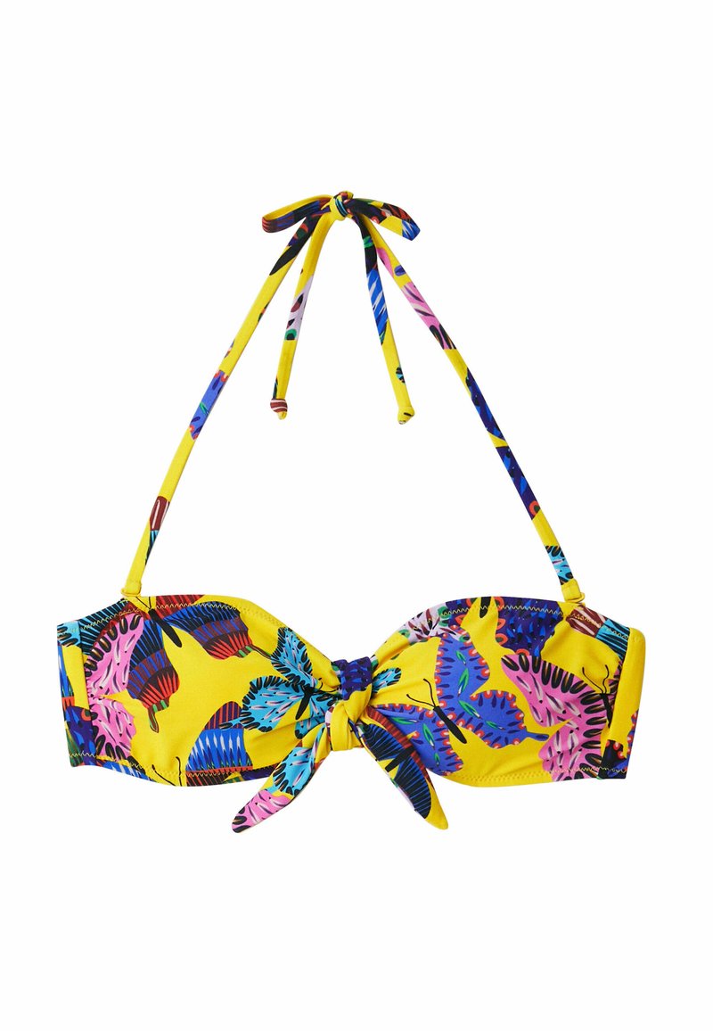 Desigual Bikinitop geel