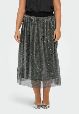 ONLY Carmakoma DORIS MIDI - A-snit nederdel - black