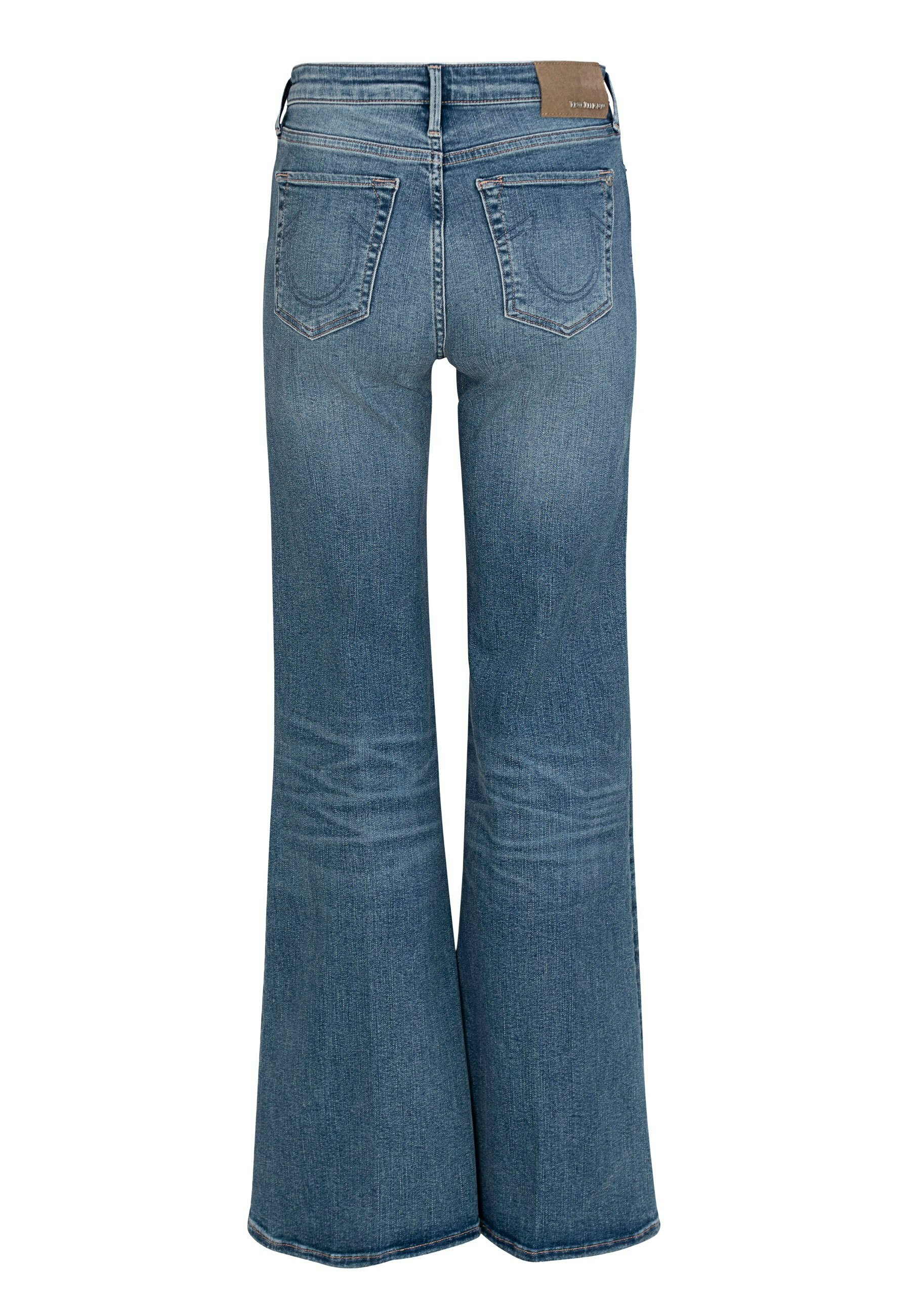 True Religion MIJA - Flared Jeans - denim blue/blue - Zalando