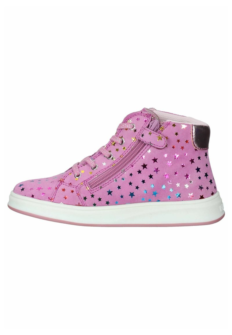Richter Speciale - Scarpe Da Ginnastica In Pelle Per Bambini E Ragazzi, Con Chiusura In Velcro E Soletta Estraibile, Sistema FitMI