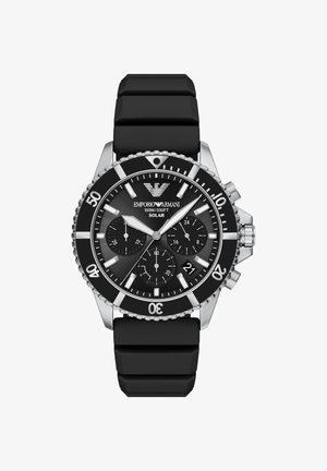Emporio Armani, EMPORIO ARMANI MEN TRADITIONAL WATCHES - Chronograph - black