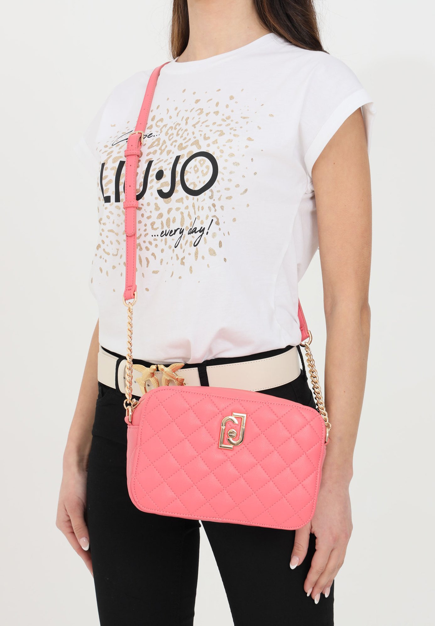 LIU JO Borsa a tracolla - fucsia/rosa fluo - Zalando.it