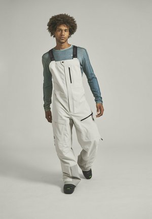 RAVINE PLUS 3L BIB - Dungarees - white tea