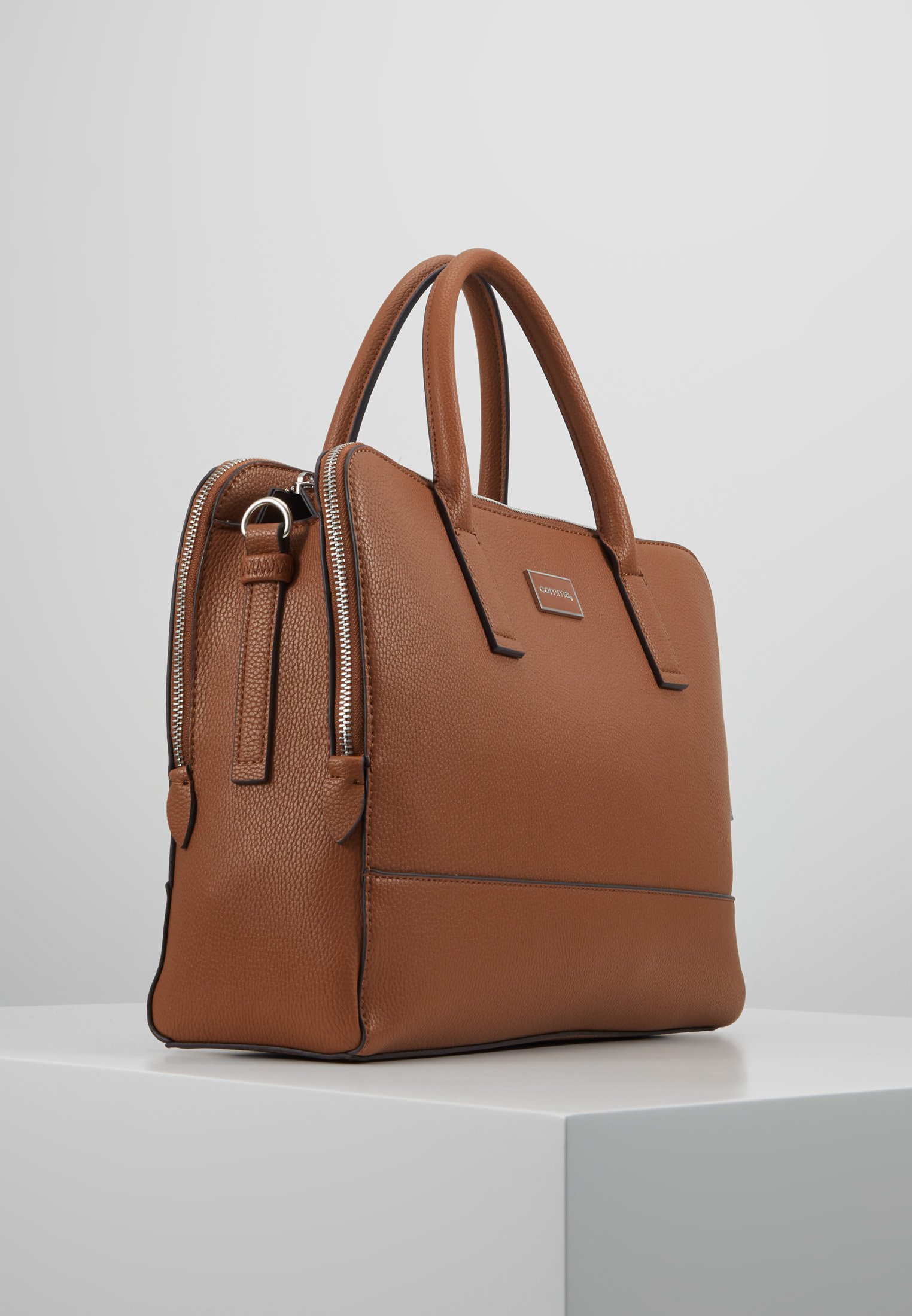 comma PURE ELEGANCE HANDBAG Stresskoffert cognackonjakk comma PURE ELEGANCE SHOULDERBAG Skulderveske cognac