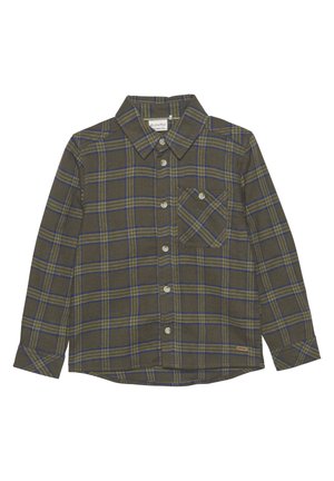 LS CHECK - Chemise - olive night