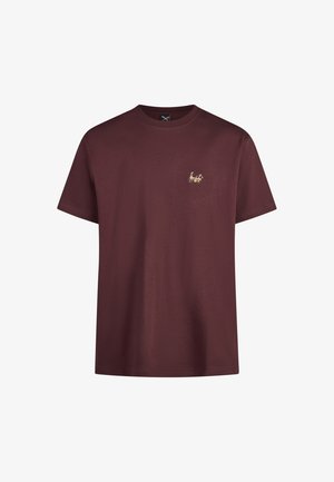 Iriedaily, IRIEDAILY T-SHIRT BONACYCLE - T-Shirt print - aubergine