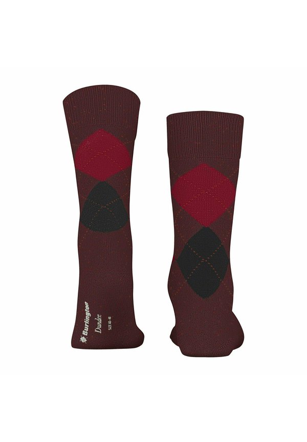 2ER PACK - Socks - rot schwarz3