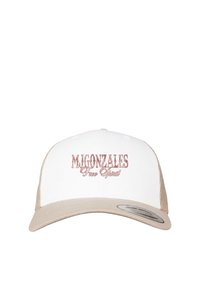 MJ Gonzales TRUCKER - FREE SPIRIT - Cap - khaki white khaki