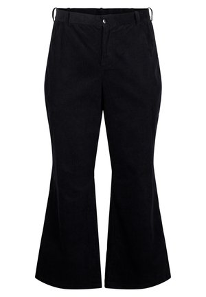 MIT HOHEM TAILLE - Tygbyxor - black