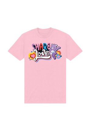 CARE BEARS UNLOCK THE MAGIC SHARE LOVE - Camiseta estampada - pink