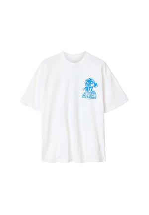 AllSaints, - T-shirt z nadrukiem