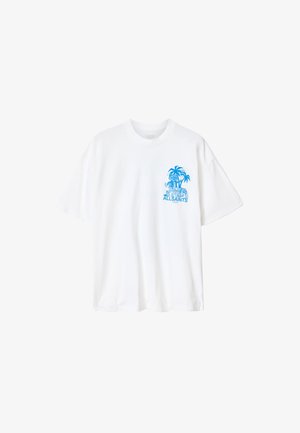 AllSaints, - T-shirt z nadrukiem