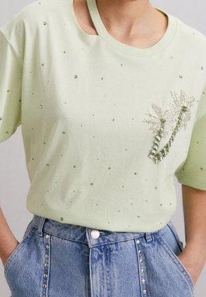 T-shirts print - olive